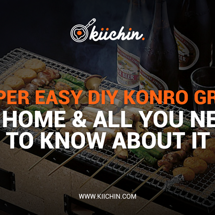 Super easy DIY Konro Grill at home & all you need to know about it