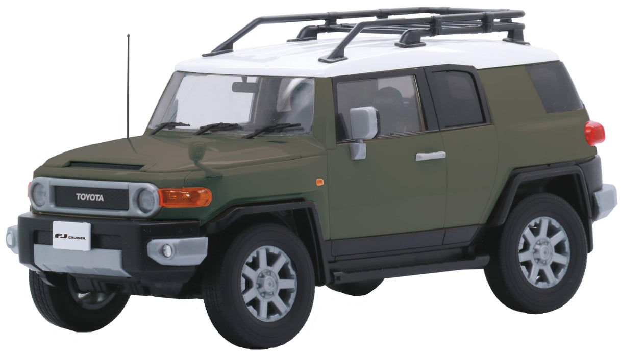 Fujimi 1/24 Toyota FJ Cruiser Ex-6 2-Tone Dark Green