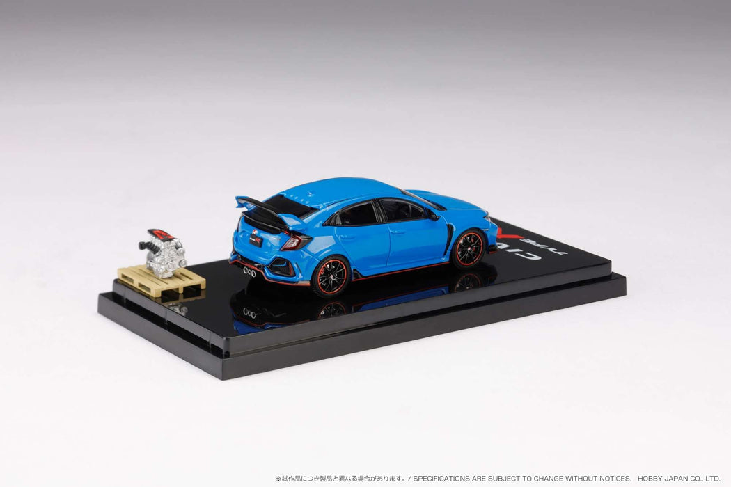 1/64 Honda Civic Type R FK8 2020 Racing Blue Pearl Hobby Japan