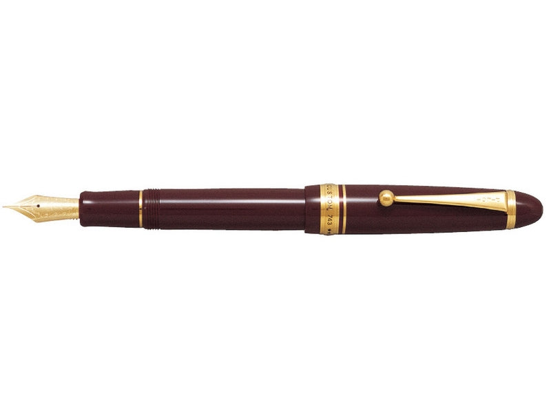 Pilot Custom 743 細尖鋼筆深紅色 - Fkk-3000R-Dr