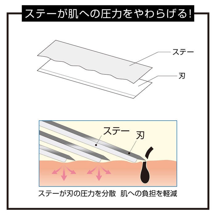 Feather 安全剃须刀 F-System Samurai Edge 替换刀片 10 片装 日本制造 T 形 适用于男士胡须剃须