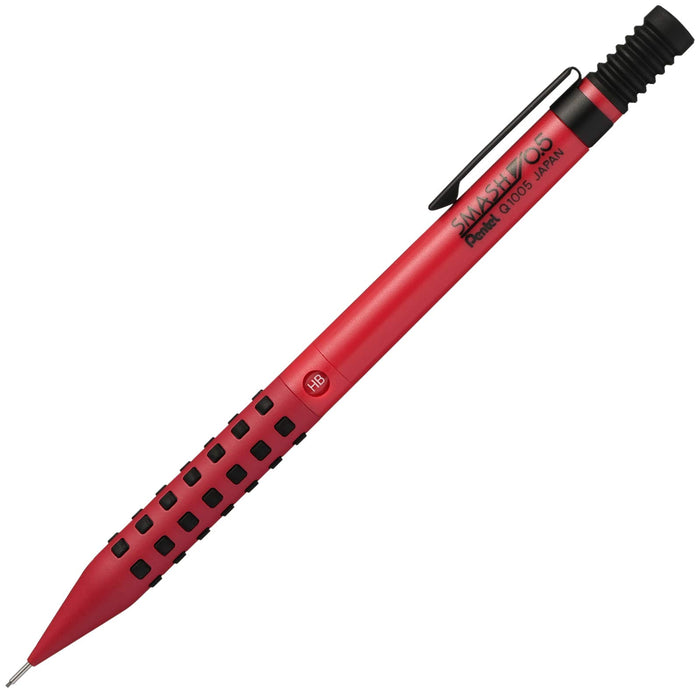 Pentel Smash Mechanical Pencil 0.5mm Red - Exclusive Amazon Japan Edition