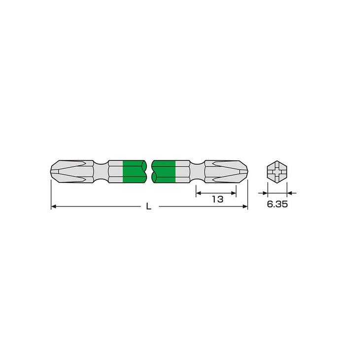 Anex Tool Annex Color Bit Double-Head Set +3X150 Set of 2 ACM-3150