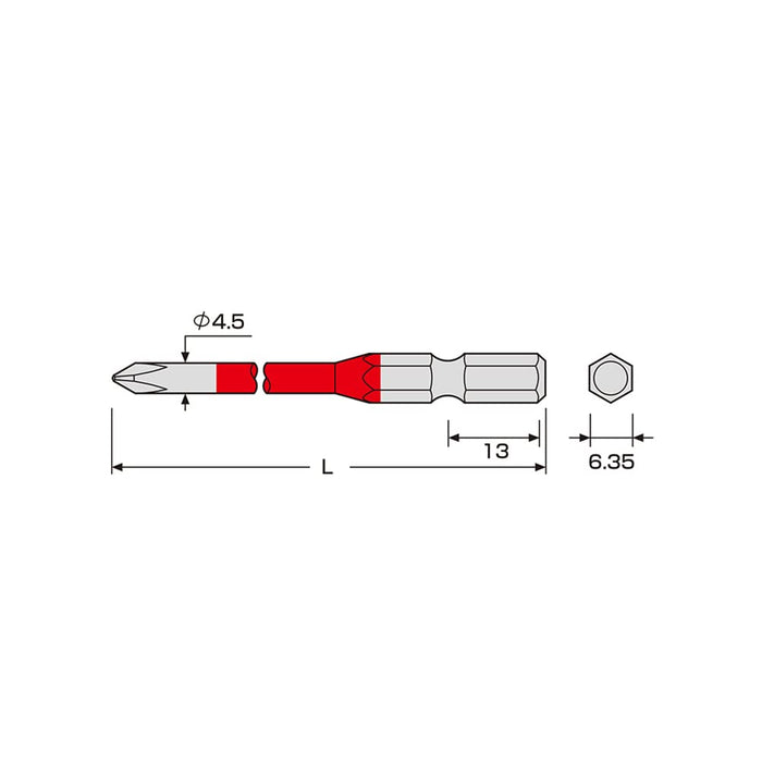 Anex Tool Annex Bit Step +1X100 Set of 2 - Color Series ACMD-1100