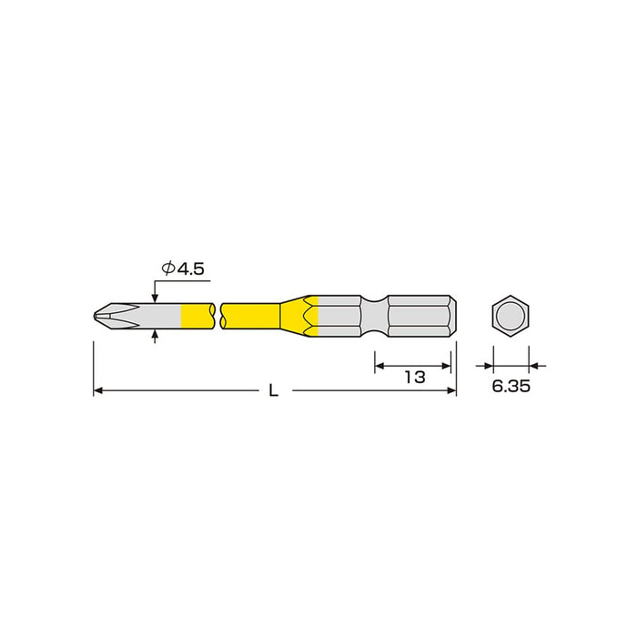 Anex Color Bit Stepped +2X82 Set of 2 Acmd-2082 Tool