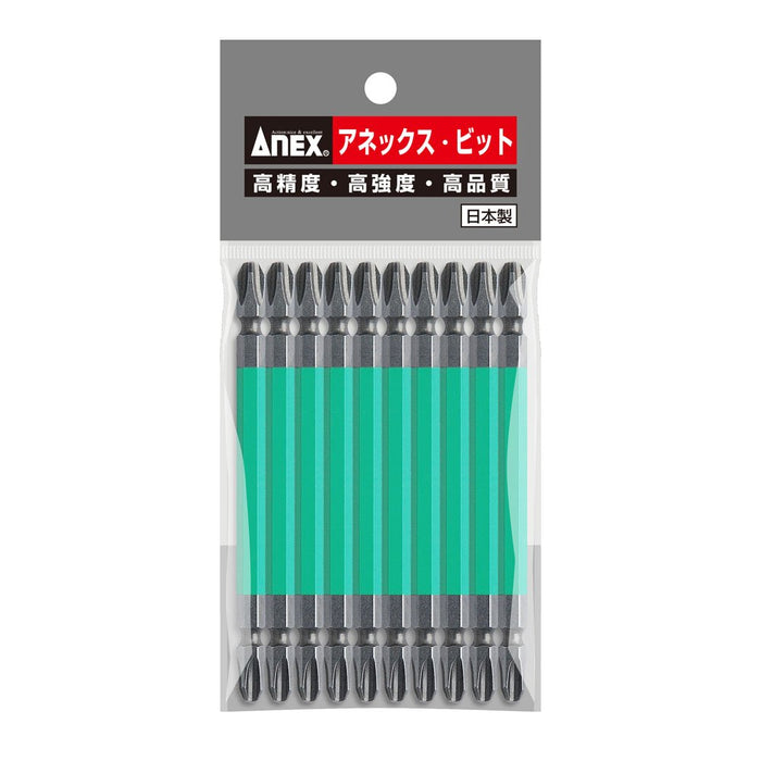 Anex 彩色鑽頭雙頭工具 10 個 3X110 AC-14M