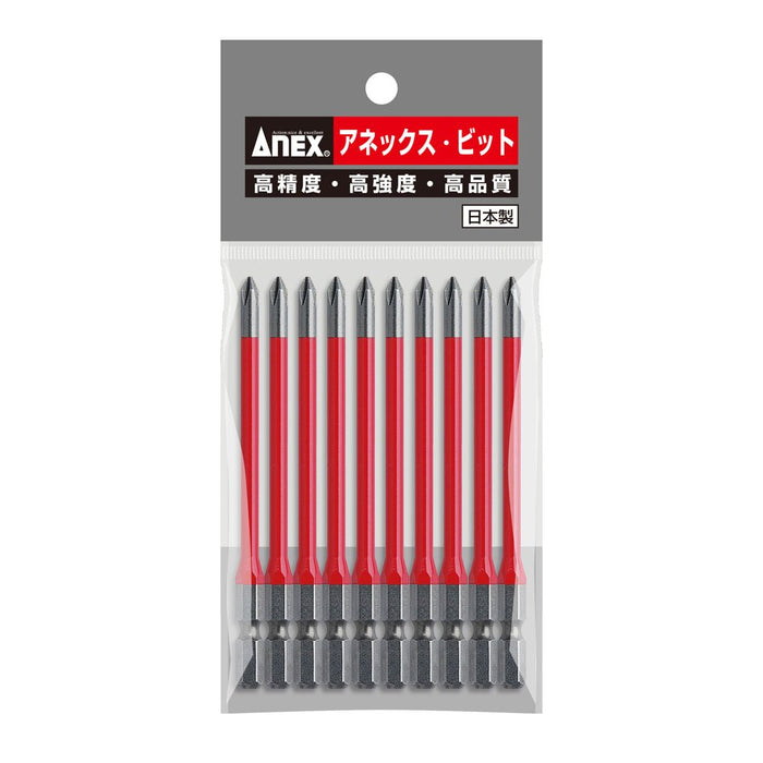 Anex 10-Pack Color Bits Stepped +1X100 Model AC-16M