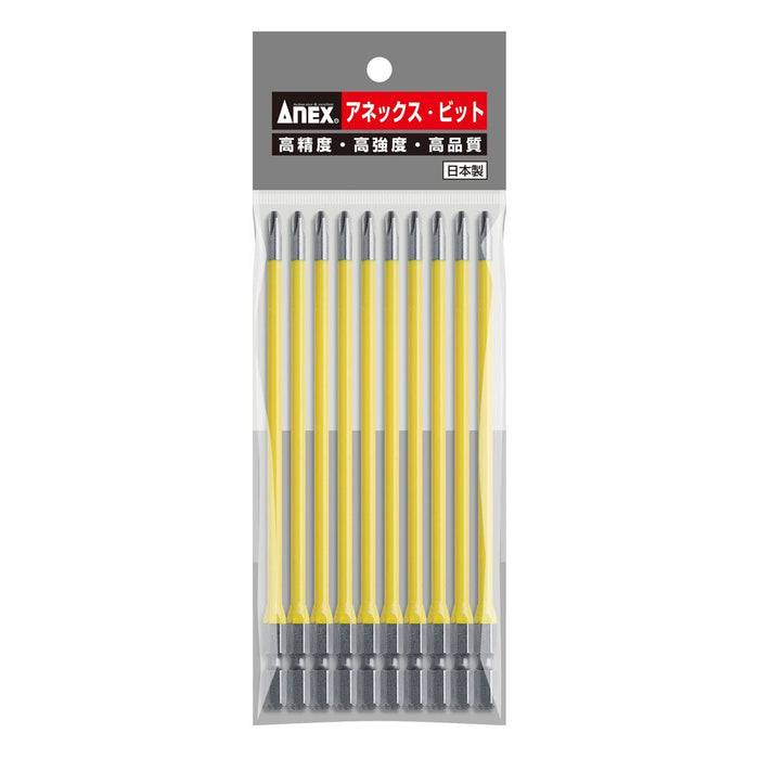 Anex Color Bits 10-Pack Stepped +2X150 Bulk Purchase 100-Pack Tool Ac-16M