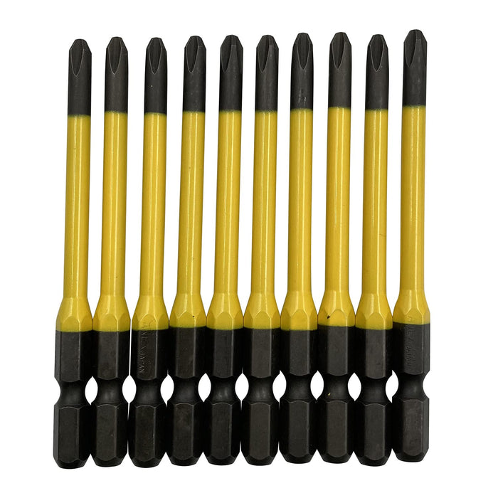 Anex 10-Pack Color Bits Stepped +2X82 Tool AC-16M Series