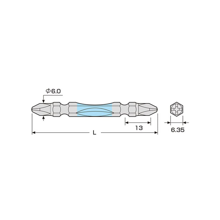 Anex 凳子 Anex 扭轉鑽頭雙頭 +2x110 5 件套工具 - Actp5-2110