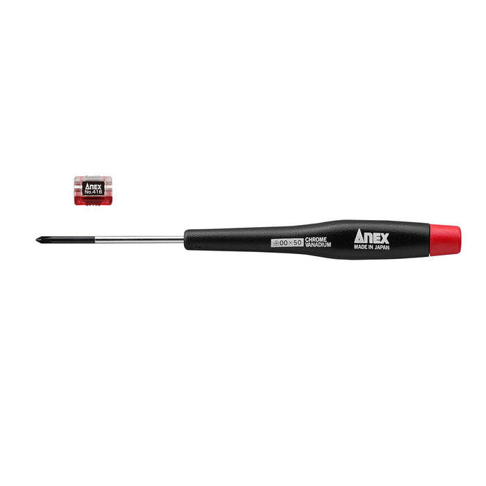 Anex Precision +00 Screwdriver with Magcatch Anex Tool No.3450-S1