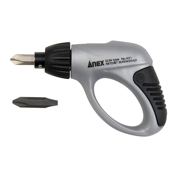 Anex Ratchet Driver Interchangeable Set by Anex No. 431 Gundora Nejipita Tool