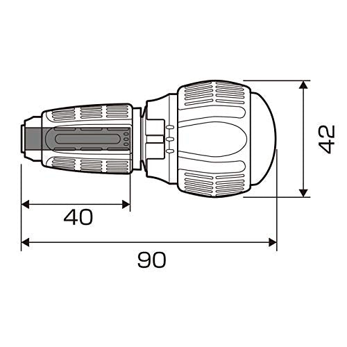 Anex - Quick Ball 72 棘輪把手可互換 397-H 號工具