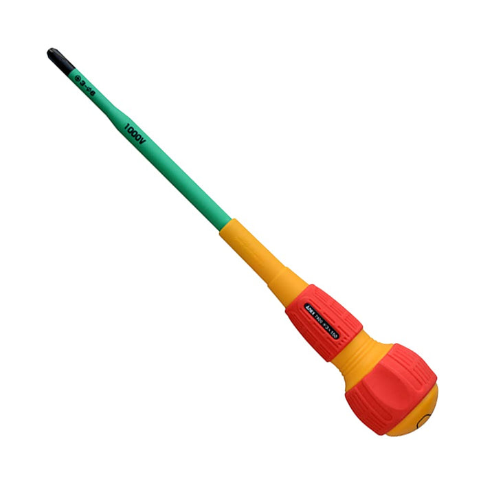 Anex Insulated Slim Tip Screwdriver 1000V Compatible +3x150 No.7900