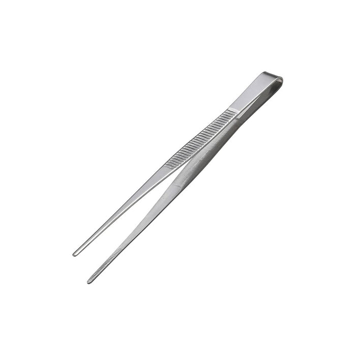 Anex Stainless Steel Straight Serrated Tweezers No.120 - 115mm - Anex Tool