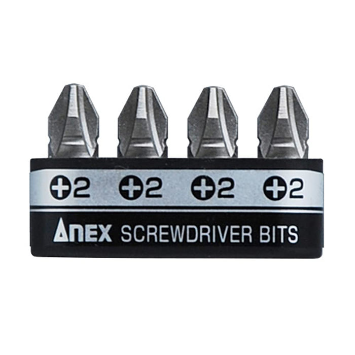 Anex Ultra Short Bit Plus with Holder Set of 4 AK-51P-B4P Tool