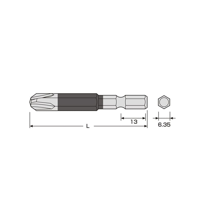 Anex - Single Head Color Bit +4x65 Tool Acm1-4065 Model