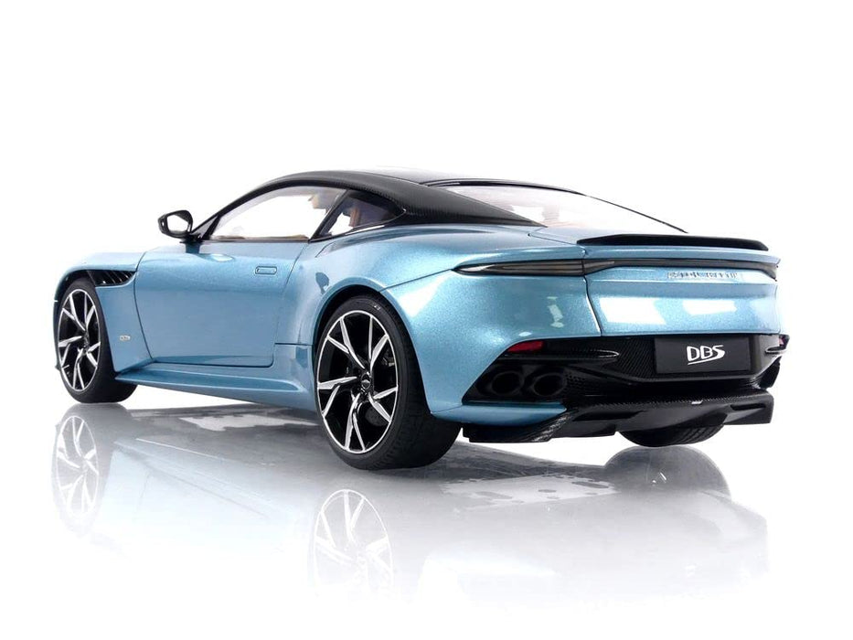 Autoart 1/18 Aston Martin DBS Superleggera 70299 Light Blue Pearl/Carbon Black Roof