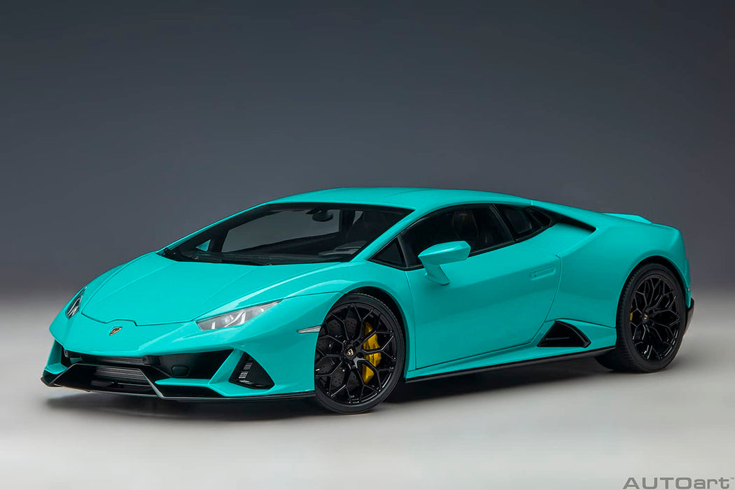 Autoart 1/18 Lamborghini Huracan Evo Turquoise Blue