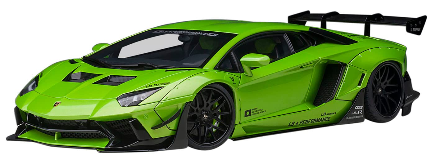 Autoart 1/18 Liberty Walk 兰博基尼 Aventador 79243 珍珠绿