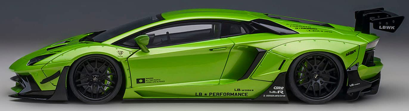 Autoart 1/18 Liberty Walk Lamborghini Aventador 79243 Pearl Green