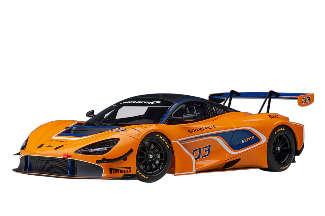 Autoart 1/18 McLaren 720S GT3#03 Orange 81942