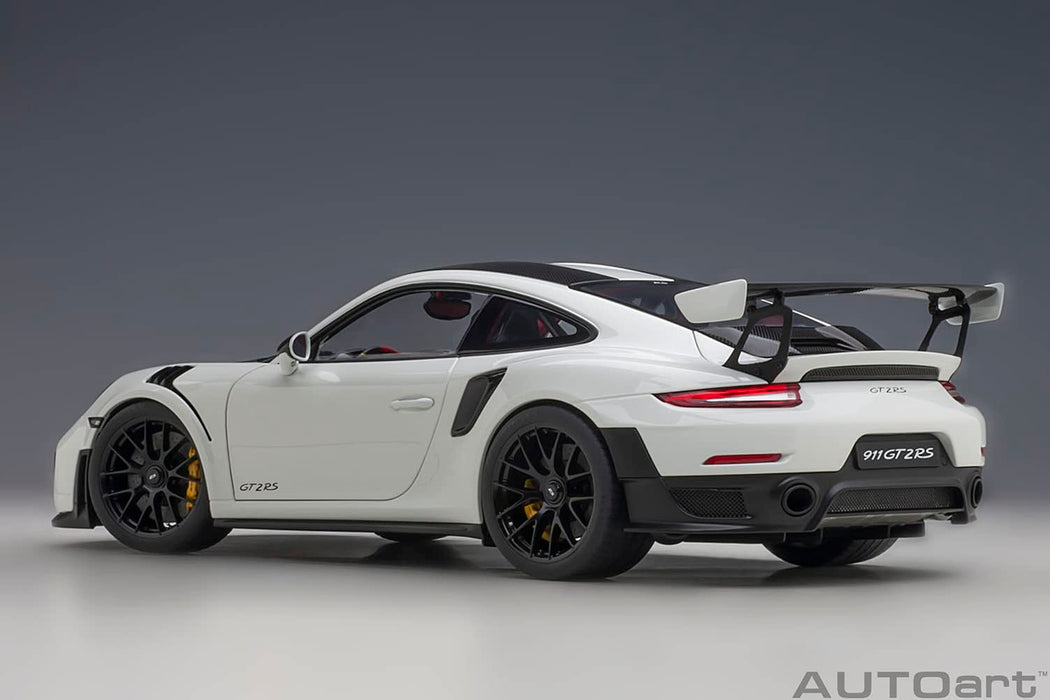 Autoart 1/18 保时捷 911 GT2 RS Weissach Pkg 白色/碳 78171