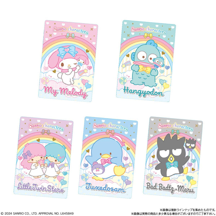 Bandai Sanrio 角色威化餅 6 件 20 件盒裝糖果玩具