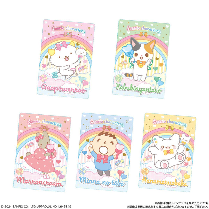 Bandai Sanrio Characters Wafers 6 20pcs Box Candy Toy