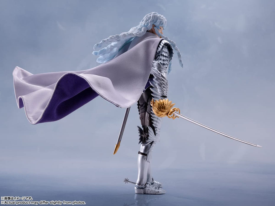 Bandai Spirits Sh Figuarts Berserk Griffith 155 毫米 ABS PVC 布制人偶