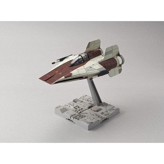 Bandai Spirits 星球大战 A-Wing 星际战斗机 1/72 比例彩色模型新版本