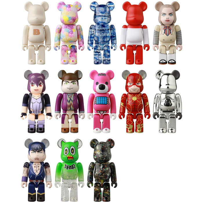 Medicom Toy Be@Rbrick 系列 47 无比例彩绘 70 毫米公仔盒装 24 件