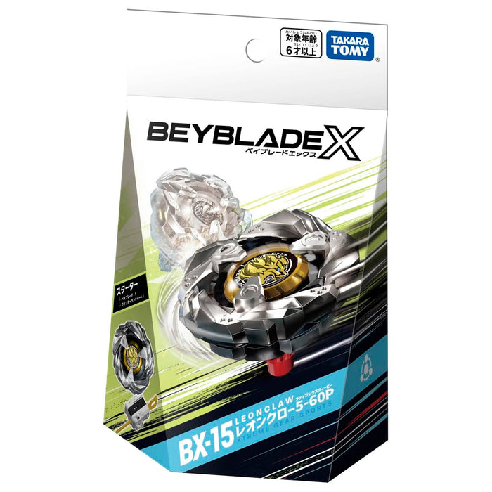 Takara Tomy Beyblade BX-15 Leon Claw 5-60P Starter