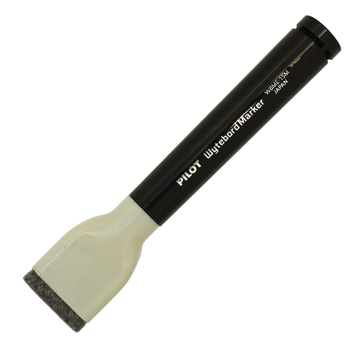 Pilot Black Medium Font Board Marker with Eraser - WBME15MB