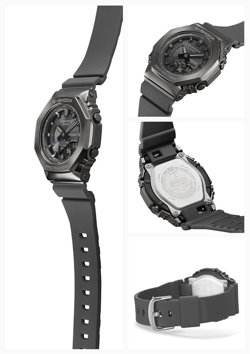 Casio G-Shock Mid-Size Women's Watch GM-S2100B-8Ajf Genuine Domestic Product Grey Metal Cover