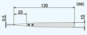 Engineer Ptz-51 High-Quality Ceramic Tweezers for Precision Tasks