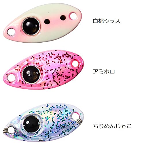 Daiwa Ajing Mebaring Moonflower 1.5G White Peach Shirasu Fishing Lure