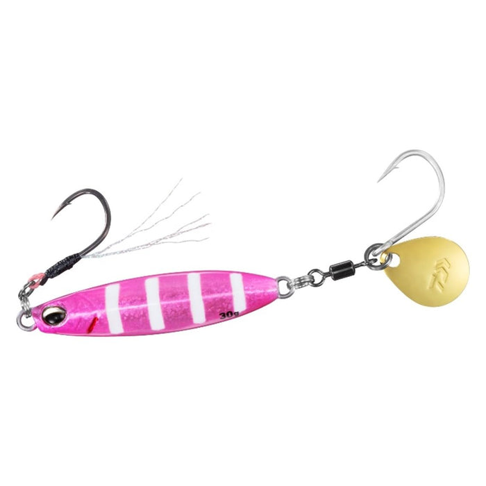 Daiwa Blade Jig Samurai R Spin 40G 粉红斑马 - 高性能鱼饵