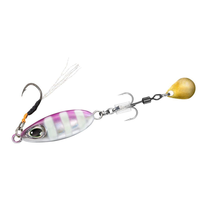 Daiwa Blade Jig Teardrop Spin Pink Zebra 16G - High Performance Fishing Lure