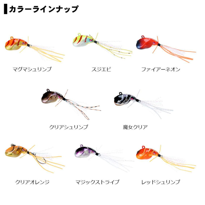 Daiwa Chinning Worm Silver Wolf Wide 11G 红虾诱饵