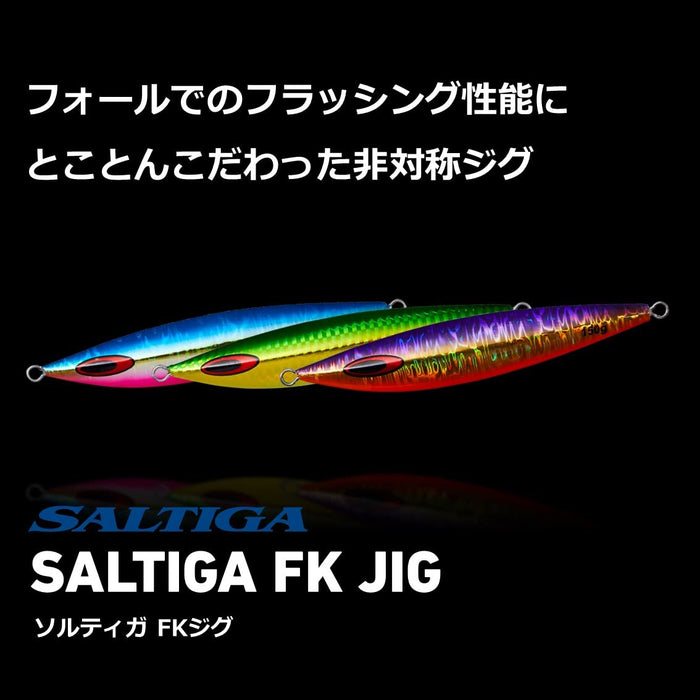 Daiwa Saltiga FK Jig 130 克 Mg Akakin 金屬餌，適合海水釣魚