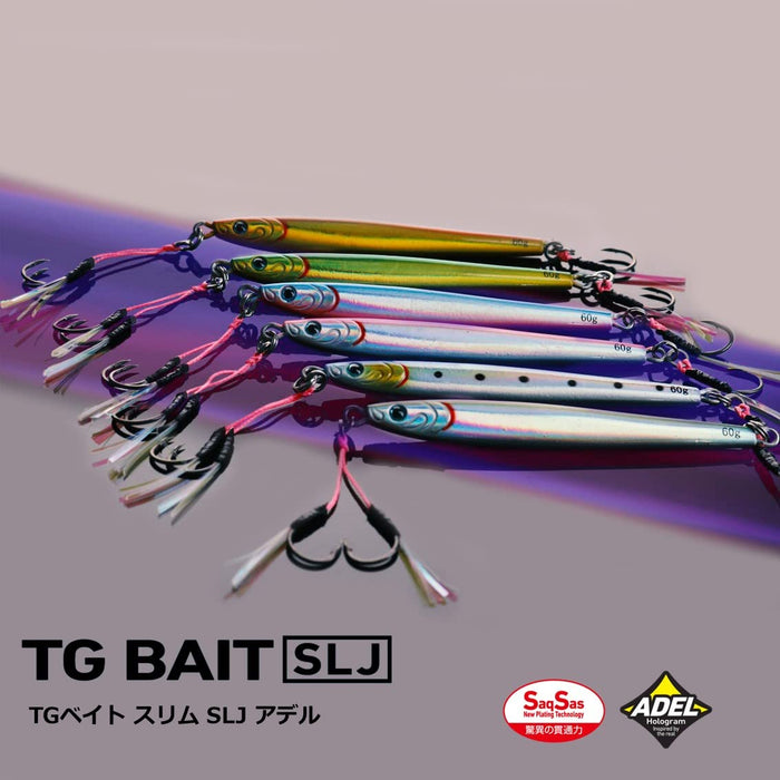 Daiwa Metal Jig Lightweight 80G Tg Bait Slim Adel Flash Bullpin Fishing Lure