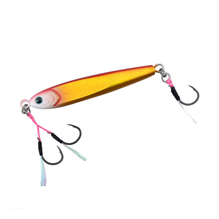 Daiwa 金屬夾具 Tg 魚餌 Slj 80G 紅金發光頭 Adel Flash