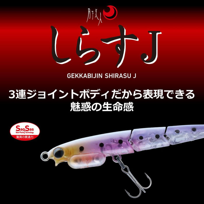 Daiwa Moonflower Shirasu J Saxus Treble #14 紅色發光 55 毫米 55 不鏽鋼魚鉤