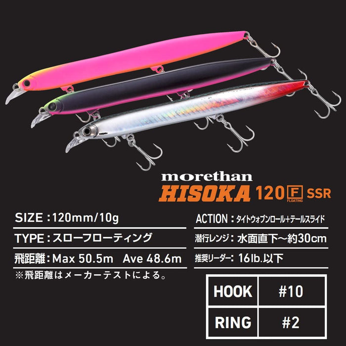 Daiwa Morethan Hisoka 120F SSR Adel Sayori Fishing Lure