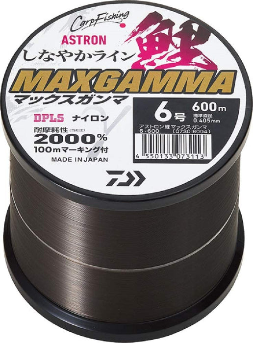 Daiwa Astron Koi Max Gamma 尼龙线 8 号 600M 蜗牛黑