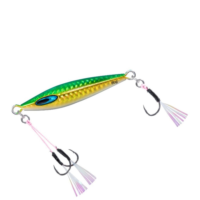 Daiwa Saltiga FK Jig 30G Green Gold Glowberry - High-Performance Fishing Lure