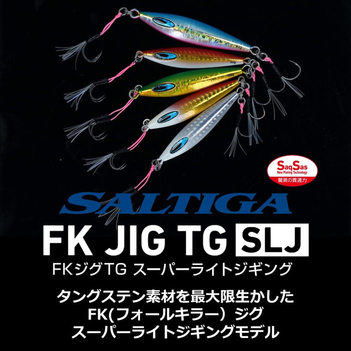 Daiwa Saltiga FK Jig SLJ 30G Silver Glow Head