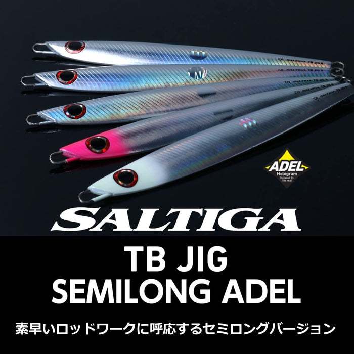 Daiwa Saltiga Tb Jig 半長 140 公斤紫色魚餌