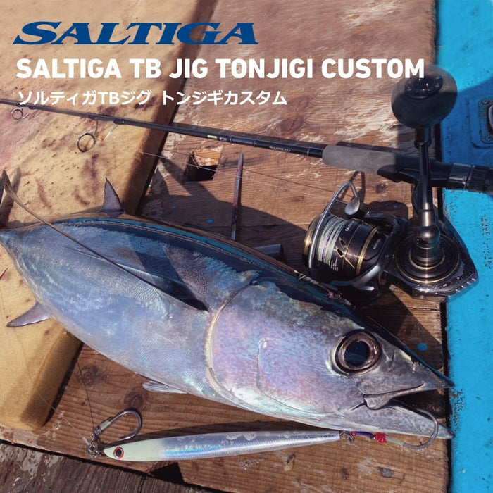 Daiwa Saltiga Tonjigi 訂製夾具 300G Adel Magma 全銀